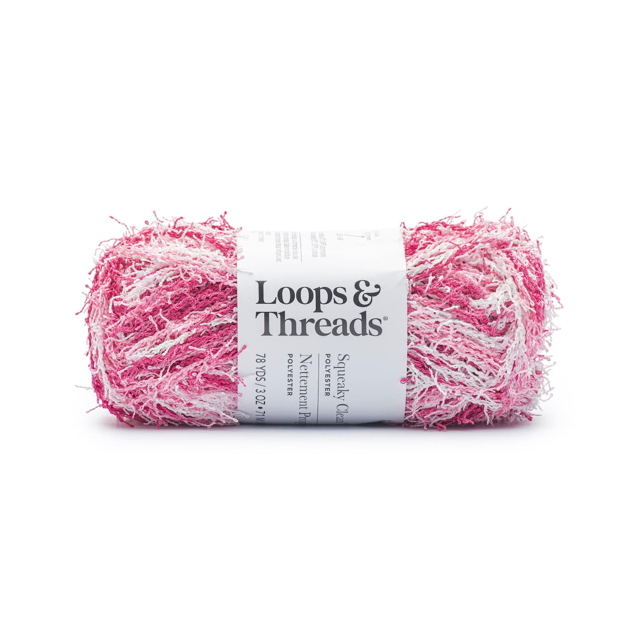 I Love This Cotton Print Yarn in Pink/teal/orange 